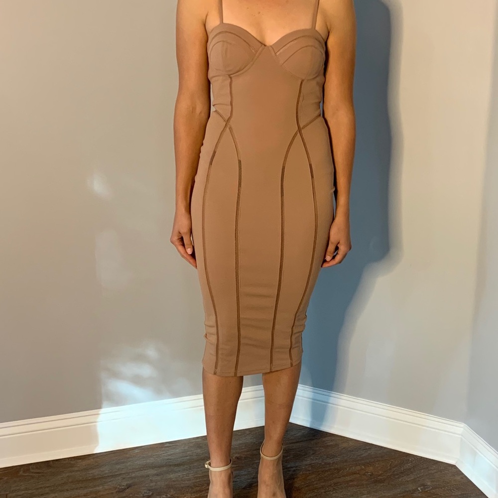 Nude Cocktail Dress
